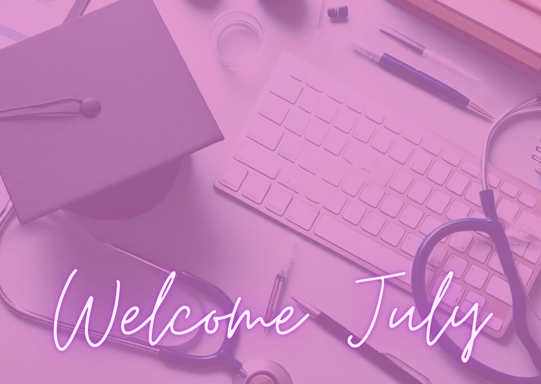 Welcome Newsletter Banner July