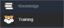 Knowledge And Training Buttons