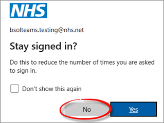 Stay Signed In Box