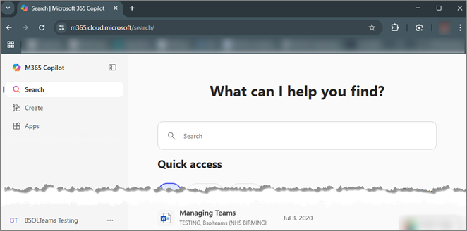 Microsoft 365 Home Page
