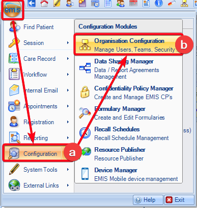 Gpconnect Orgconfig2