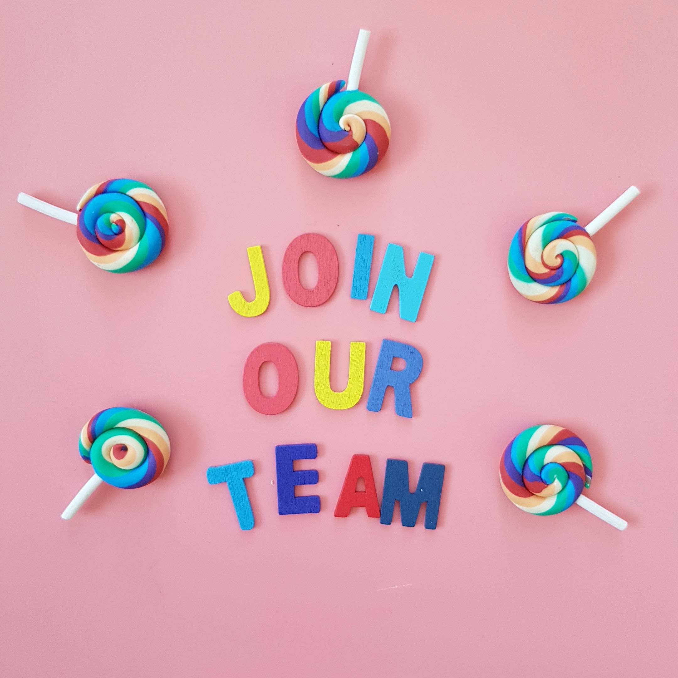 Join Our Team lollypops image