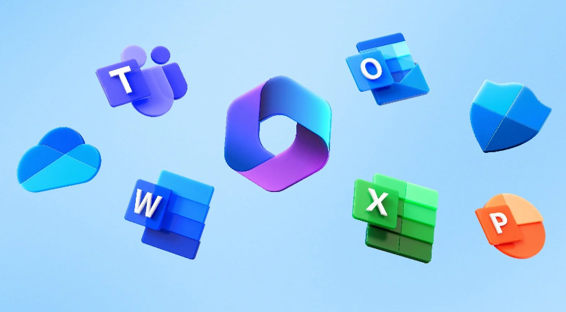 Microsoft's 365 product logos image