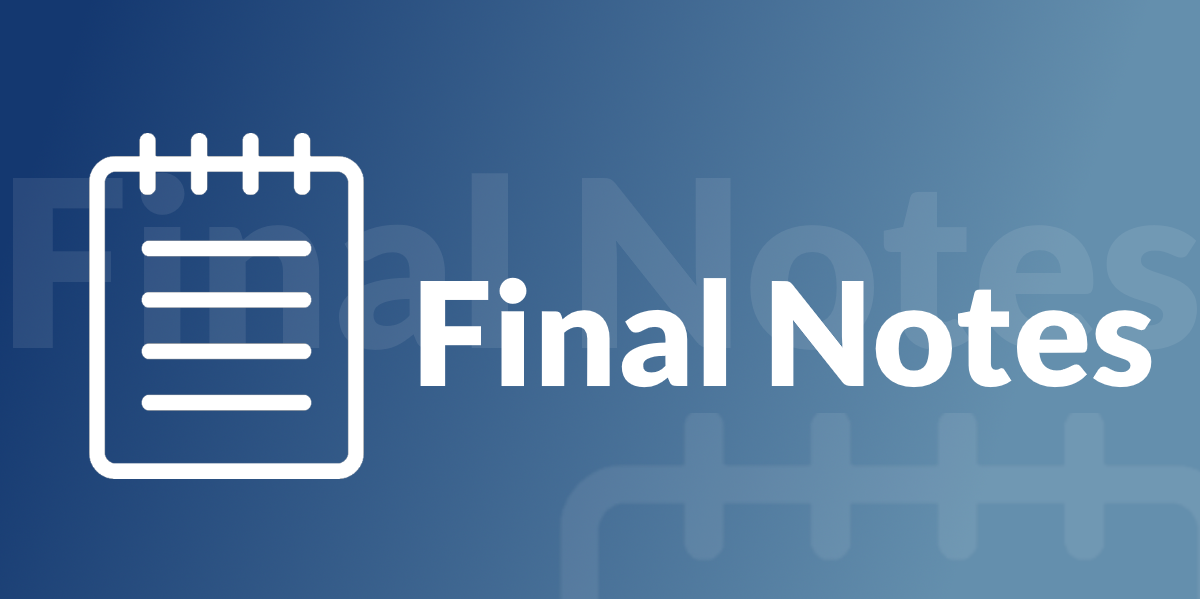 Final Notes Logo