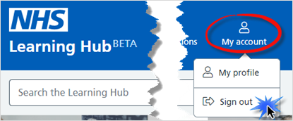 My Account Learning Hub