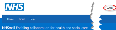 Login to NHSmail