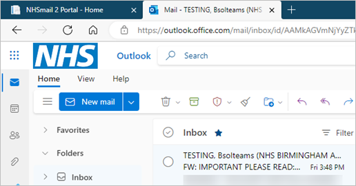 Outlook Window