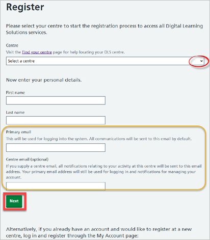 Register Details