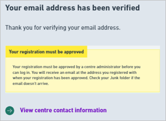 Your Email Address Has Been Verified Confirmation
