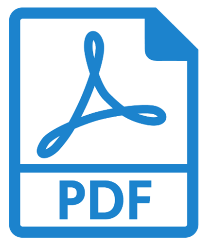 Blue PDF Logo