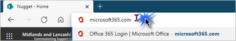 Enter Microsoft365.Com Website Address