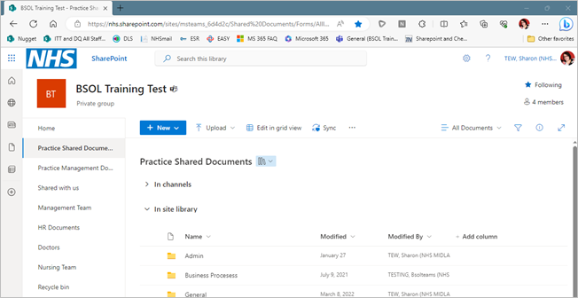 View SharePoint Site Files