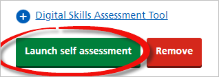 Launch Self Assessment Again